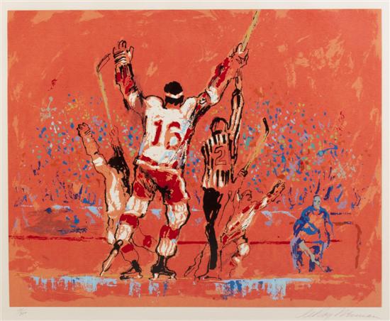 LeRoy Neiman (American b. 1927) Red