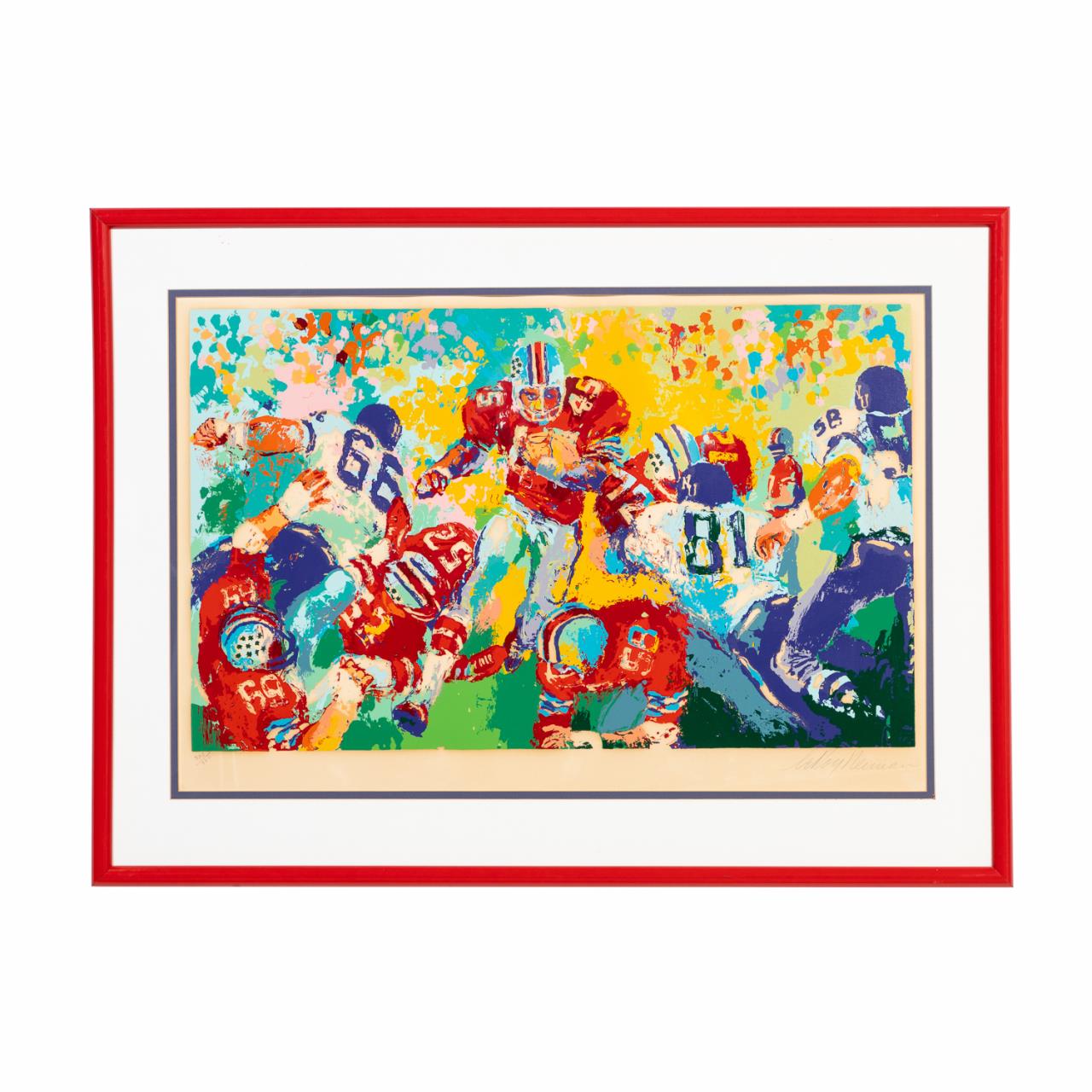 LEROY NEIMAN "ARCHIE," SERIGRAPH,