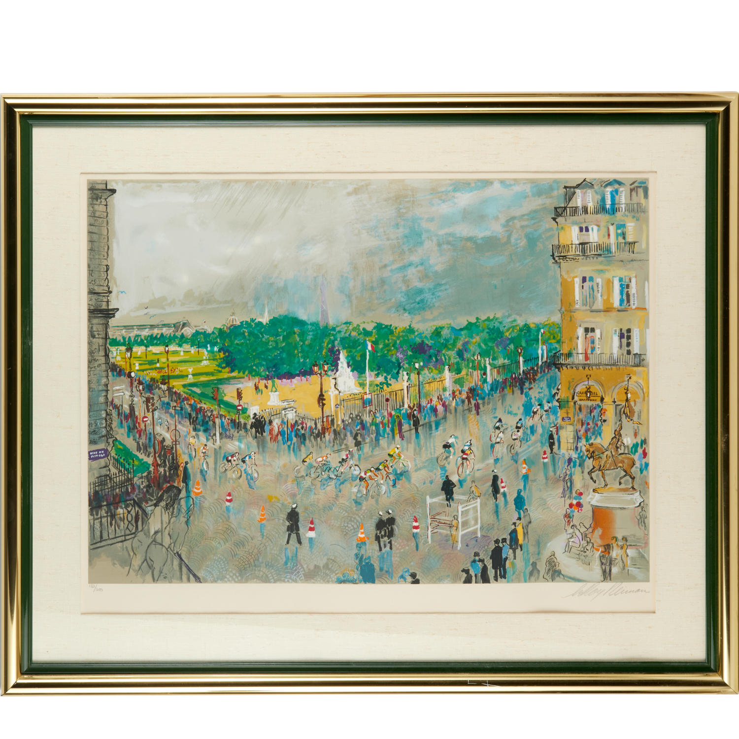 LEROY NEIMAN, COLOR LITHOGRAPH,
