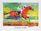 LEROY NEIMAN FUNNY CIDE HORSE