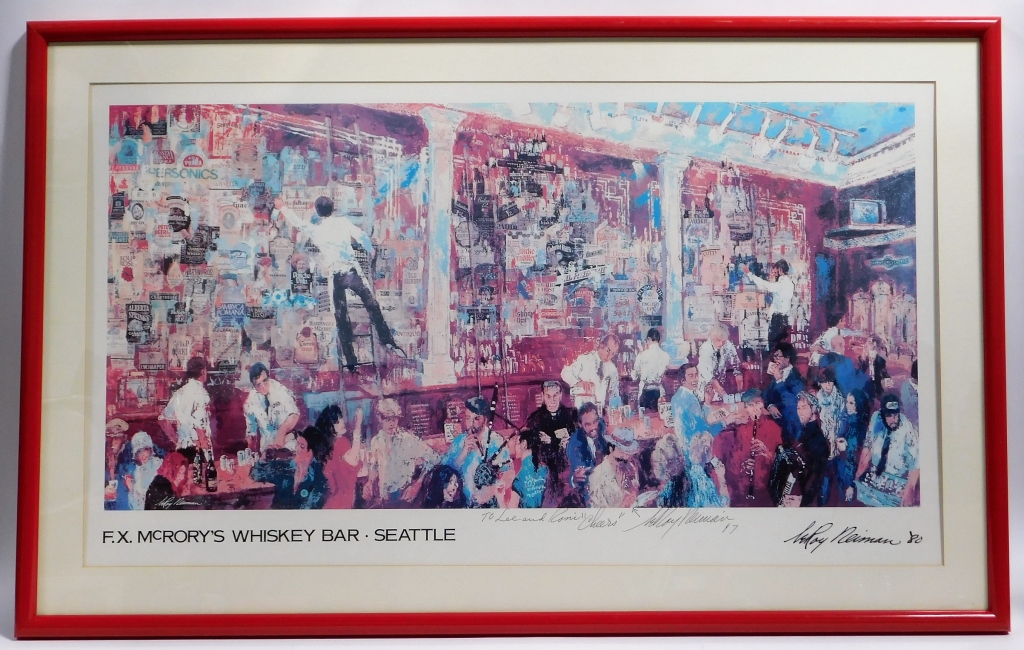LEROY NEIMAN FX MCRORY'S WHISKEY