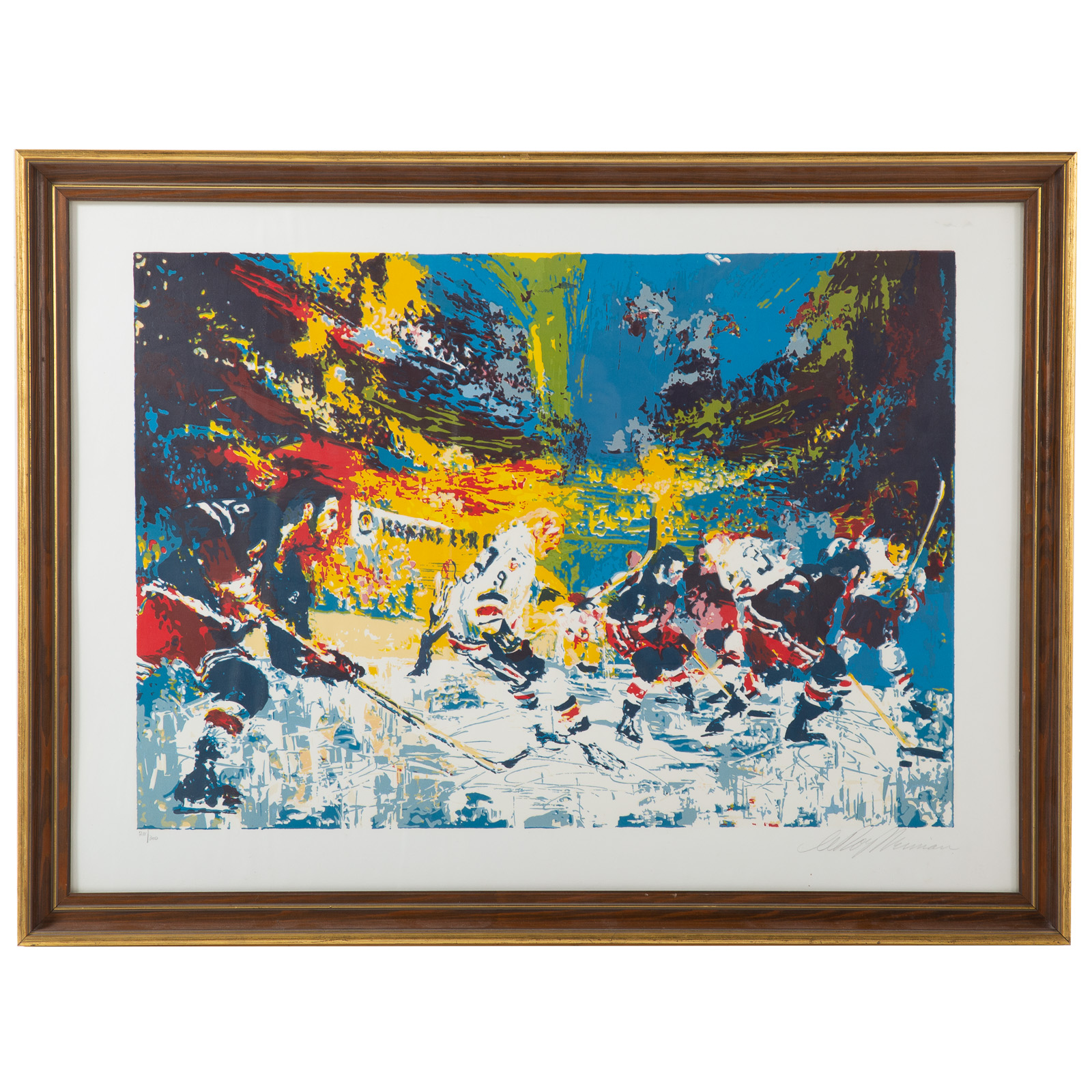 LEROY NEIMAN. "ICE MEN,"