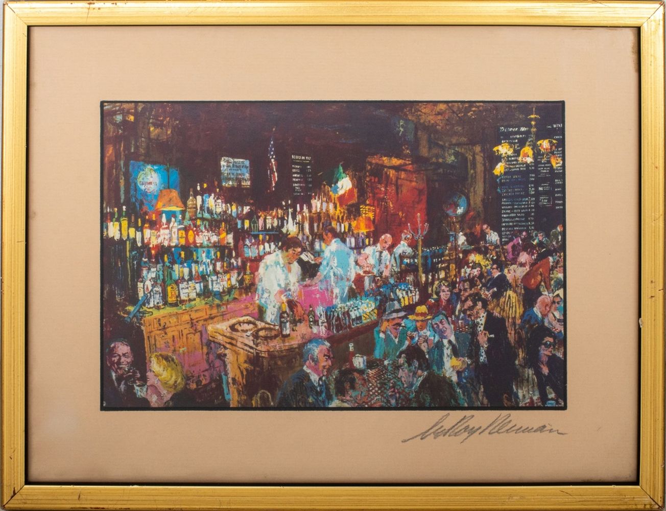 LEROY NEIMAN "P.J. CLARKE'S BAR"