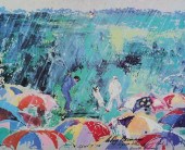 LEROY NEIMAN PRINT ARNIE IN TH