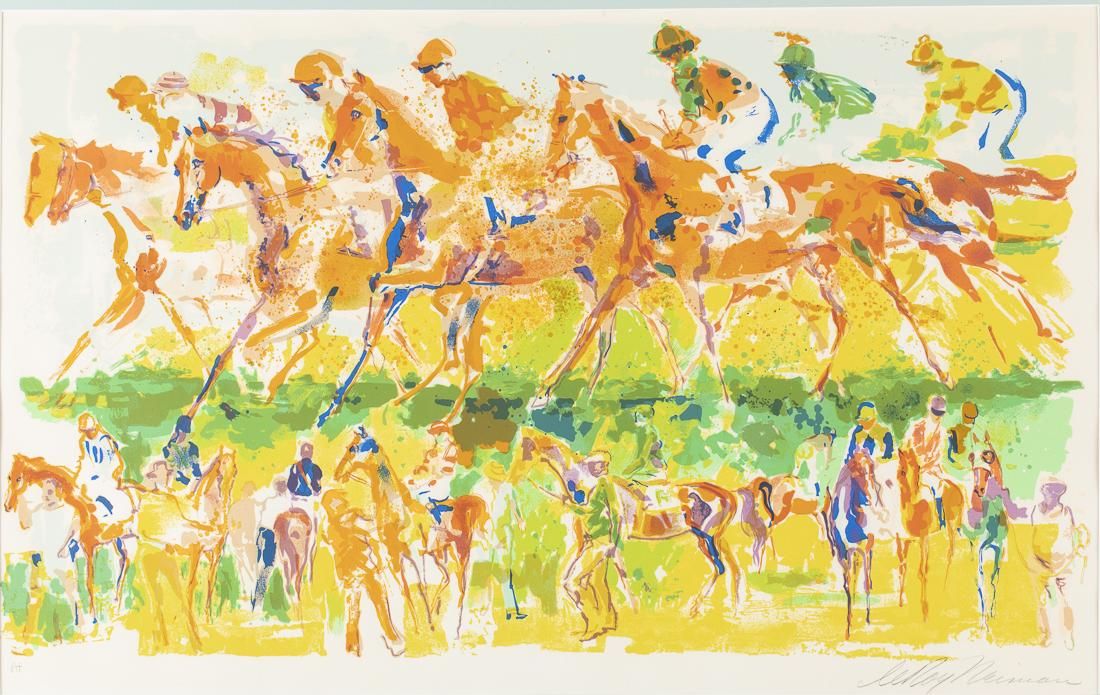 LEROY NEIMAN, RACING 73,