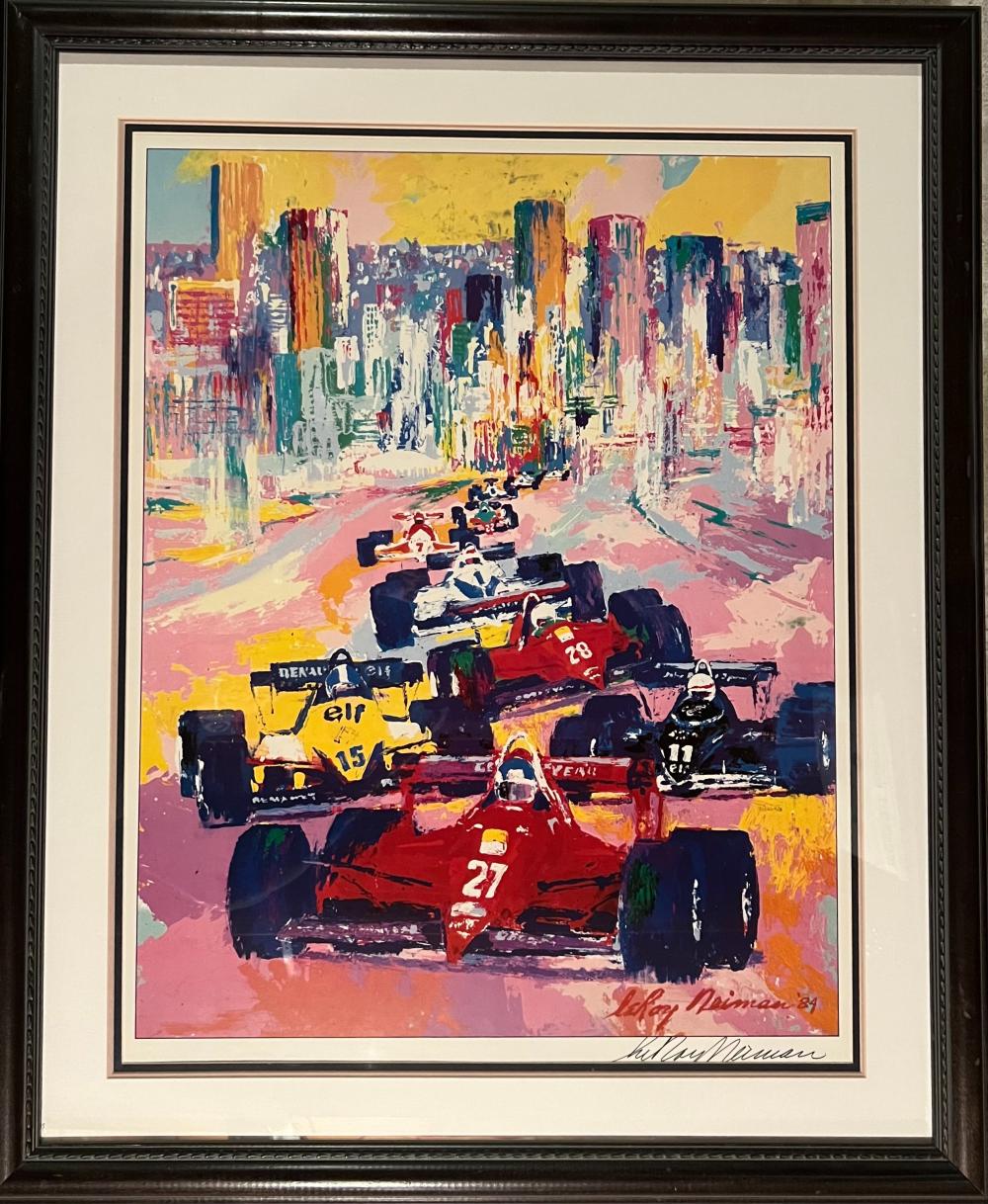 LEROY NEIMAN SIGNED, PRINT OF