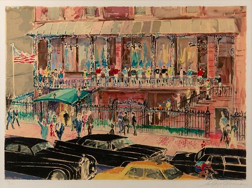 LEROY NEIMAN SIGNED SERIGRAPH, 'THE