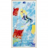 LEROY NEIMAN, SIGNED WINTER OL
