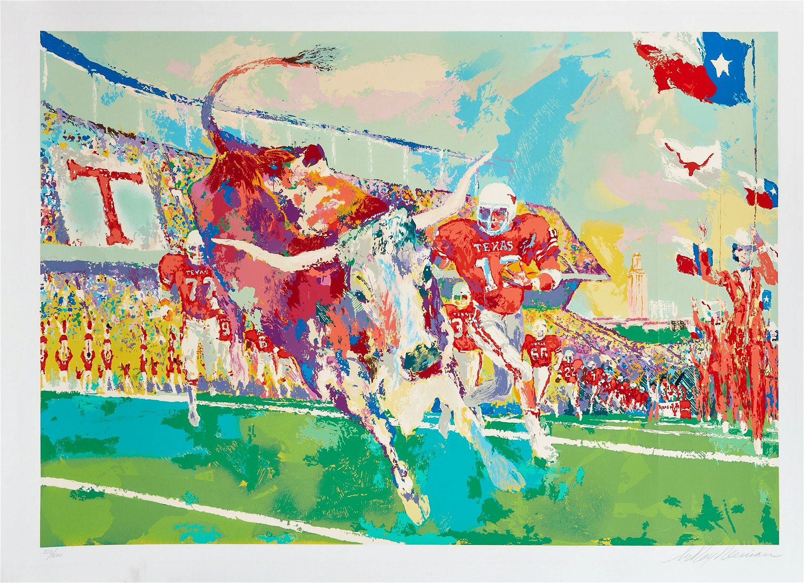 LEROY NEIMAN, THE TEXAS