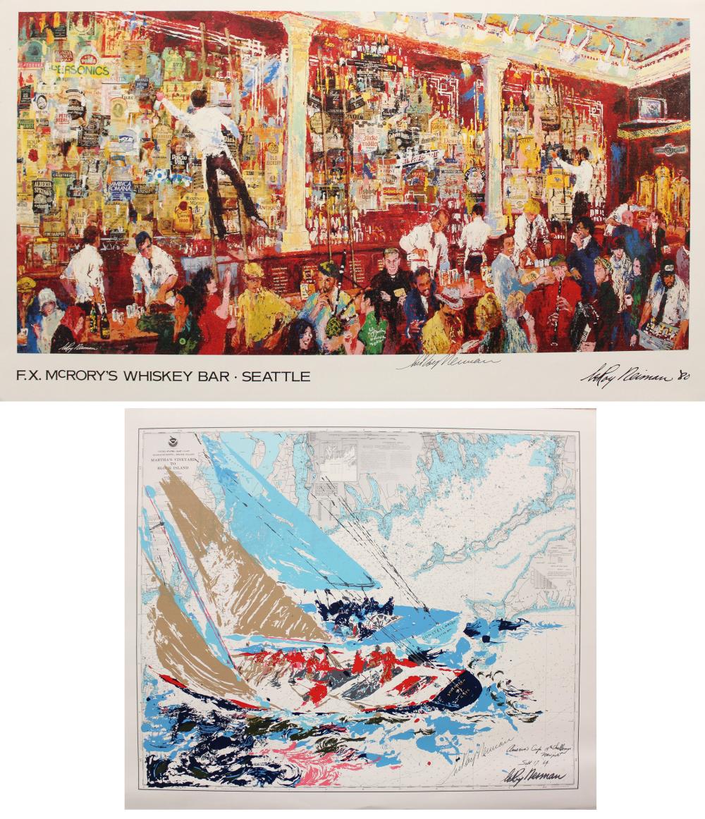 LEROY NEIMAN TWO PRINTSLEROY NEIMAN