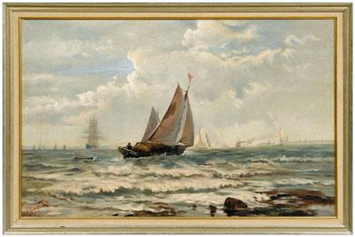 Leroy Rodwell painting (American,