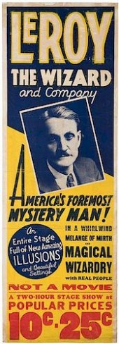 LEROY THE MAGICIAN (J.F. LEROY