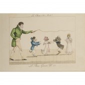 LES CHIENS AL MODE, COLORED EN