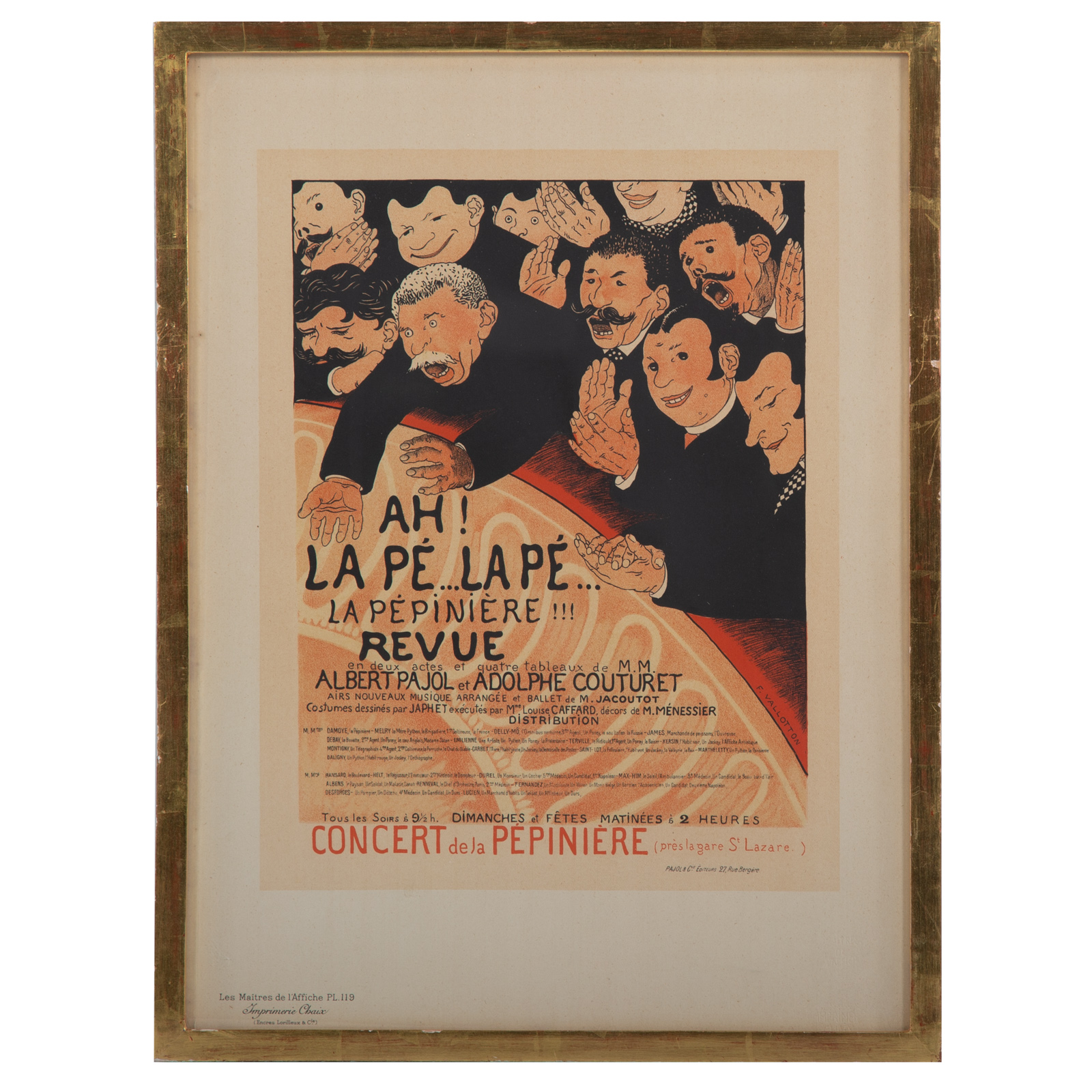 LES MAITRES DE L'AFFICHE.