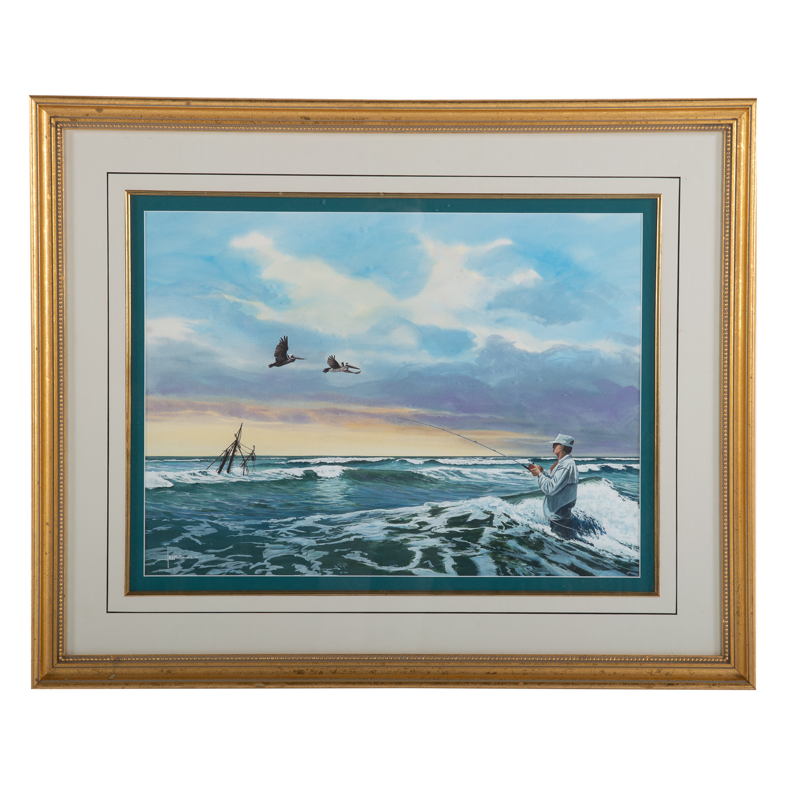 LES MCDONALD. "SURF WRECK,"
