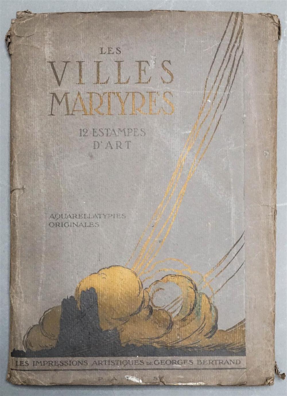 LES VILLES MARTYRES, 12 ETCHING AND
