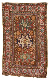 LESGHI RUG, CAUCASUS, DATED 12