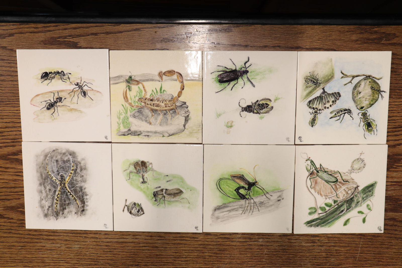 LESLEY LIDDLE HAND PAINTED AND