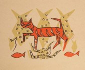 Leslie Duxbury (1921-2001)/Cat