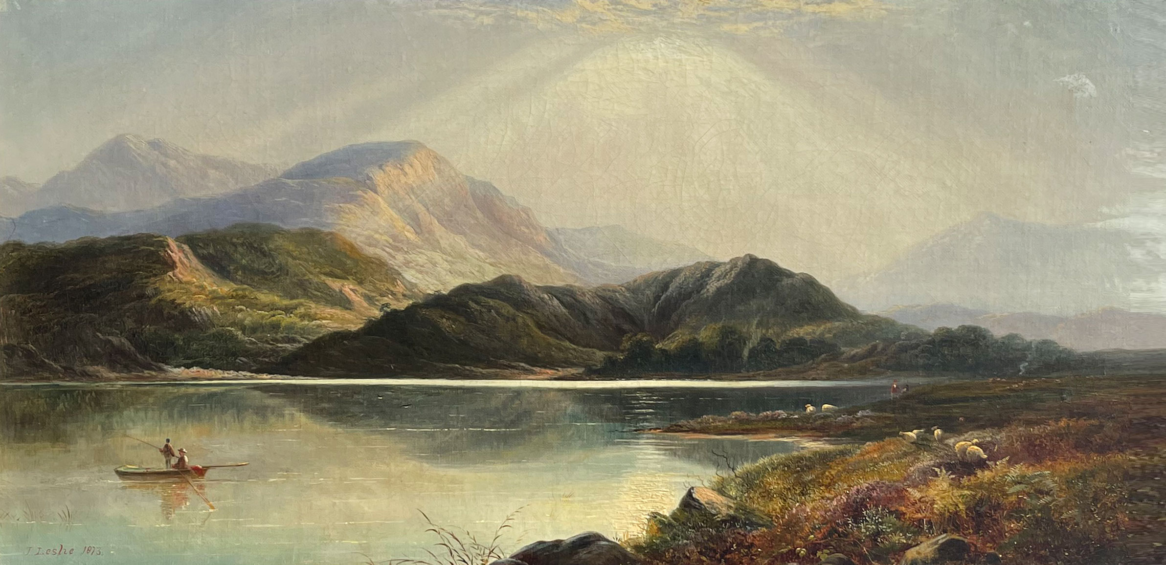 LESLIE, John, (English, 1822-1916):