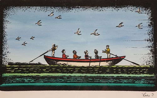 LESLIE LANE NAIVE WHALEBOAT HAND