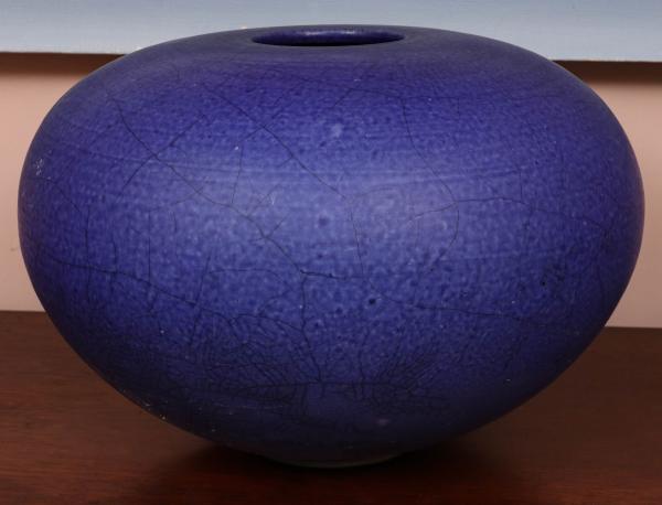 LESLIE MITCHELL (20TH C.) RAKU