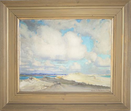 LESLIE PRINCE THOMPSON OIL ON