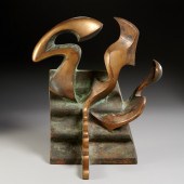 LESLIE THORNTON, BRONZE SCULPT