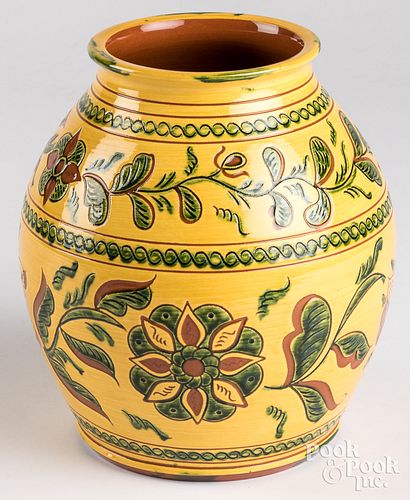 LESTER BREININGER POTTERY REDWARE