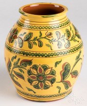 LESTER BREININGER POTTERY REDW
