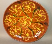 LESTER BREININGER REDWARE BOWL