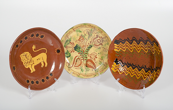 Lester Breininger Redware Decorated