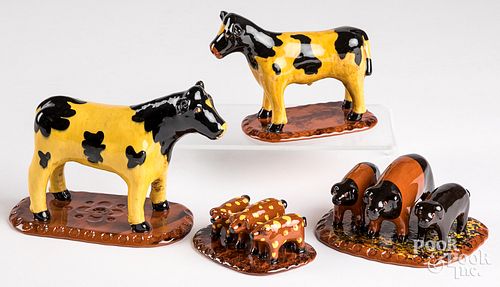 LESTER BREININGER REDWARE FIGURAL