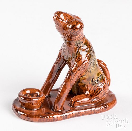 LESTER BREININGER REDWARE SITTING