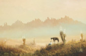 LESTER HUGHES (TX, 1938-2021),