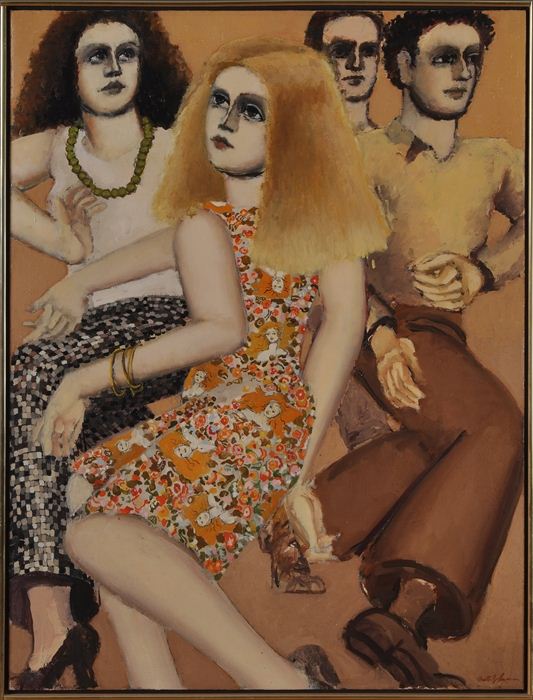 LESTER JOHNSON (1919-2010): "STREET