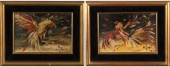 LESVER DE QUIROS, PAIR OF FIGH