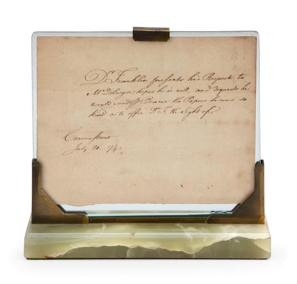 LETTER BELIEVED TO HAVE BEEN