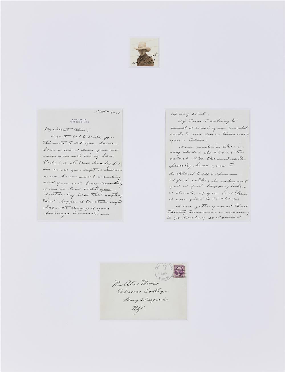 LETTER FROM ANDREW WYETH (AMERICAN,