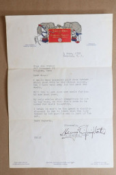 LETTER FROM HENRY RINGLING NOR