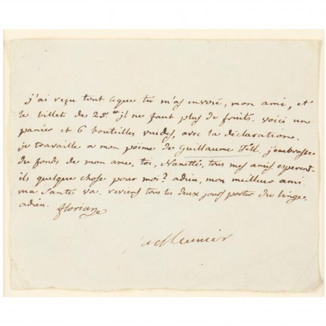 LETTER FROM PRISON BY FRENCH WRITER