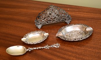 Letter holder 5.5”L, stamped 800