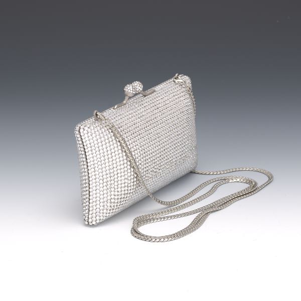 LETTY CRYSTAL MINAUDIERE 6 ¼" x 3