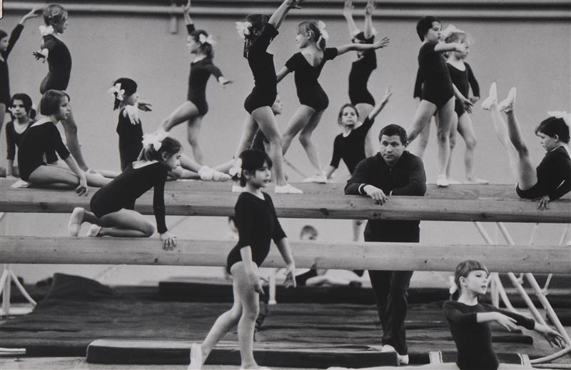 LEV BORODULIN (b. 1923): GYMNASTS