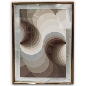 LEV MOROSS ABSTRACT SIGNED SER