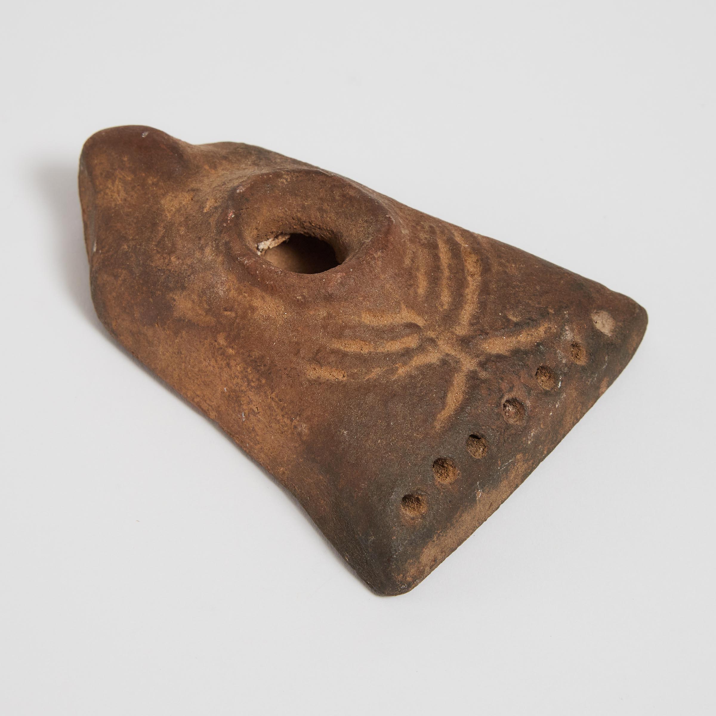 Levantine Judaean Pottery Menorah