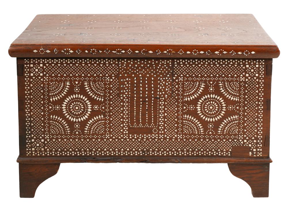 LEVANTINE SHELL-INLAID HARDWOOD