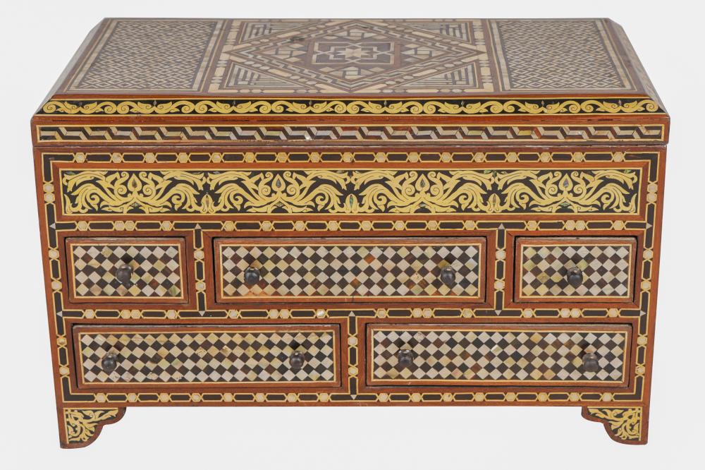 LEVANTINE STYLE INLAID CABINET