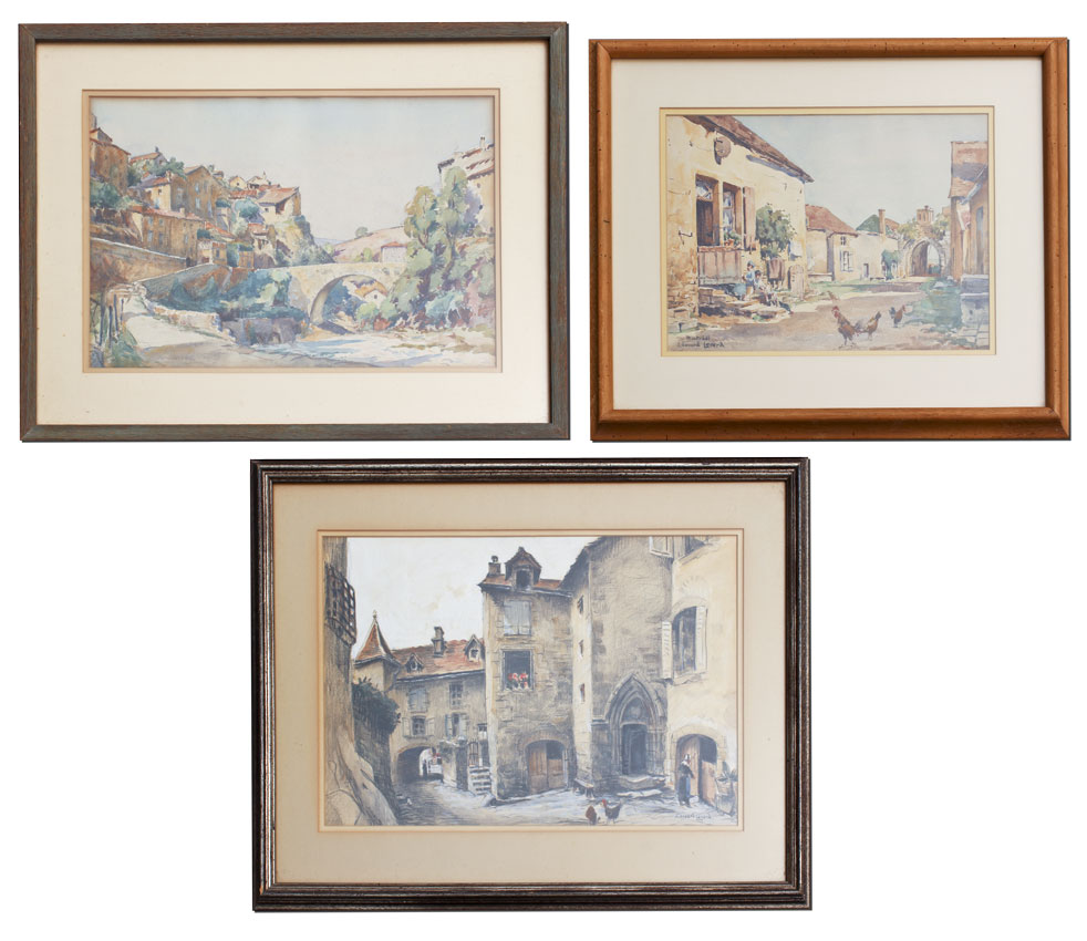 LEVERD Edouard (French 20th