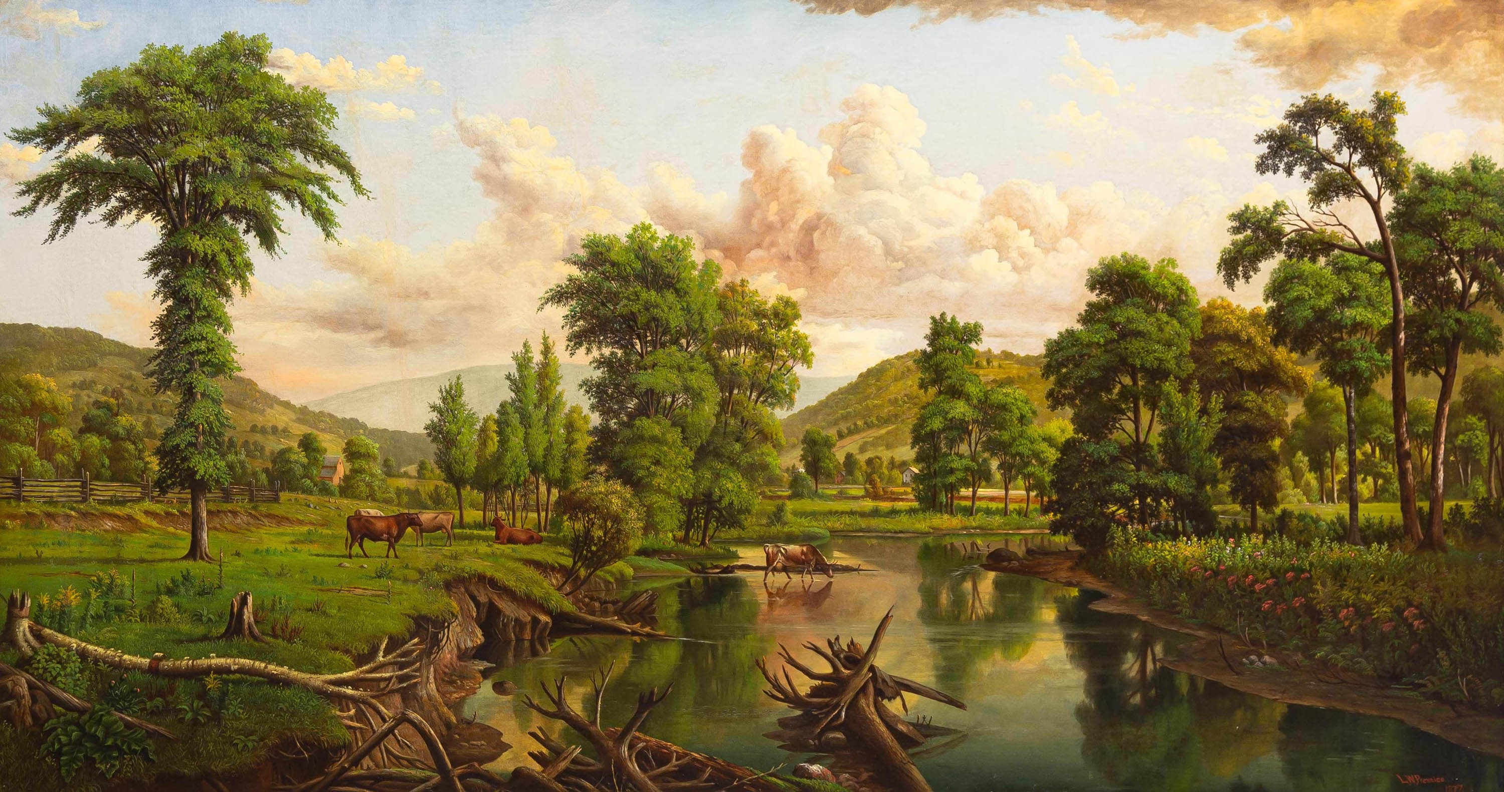 LEVI WELLS PRENTICE (AMERICAN,